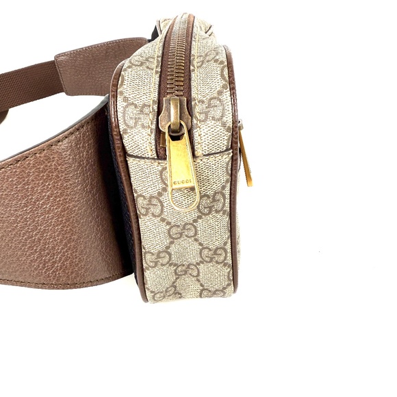 GUCCI GG Supreme Ophidia Medium Monogram Belt Bum Waist Bag - Picture 7 of 14